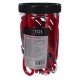 Zestaw gumowych pasów mocujących/gumek CARGO CORD SET BASIC 8, 8 szt.