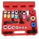 Zestaw do odłączania przewodów paliwowych i klimatyzacji MECHANIC AC SET 1, 22 szt.
