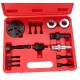 Zestaw do demontażu sprzęgła sprężarki klimatyzacji MECHANIC AC SET 2, 15 szt.