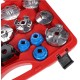 Zestaw do demontażu filtrów oleju MECHANIC OIL WRENCH 19, 19 szt.