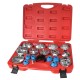 Zestaw do demontażu filtrów oleju MECHANIC OIL WRENCH 19, 19 szt.