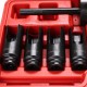 Zestaw do demontażu wtryskiwaczy z młotkiem udarowo-przesuwnym MECHANIC PULLER SET 1, 14 szt.