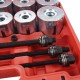 Zestaw do wprasowywania i ściągania łożysk i tulei MECHANIC PULLER SET 3, 27 szt.