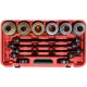 Zestaw do wprasowywania i ściągania łożysk i tulei MECHANIC PULLER SET 4, 27 szt.