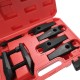 Ściągacz sworzni kulowych do samochodów europejskich MECHANIC PULLER SET 9, 4 rozmiary