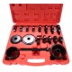 Zestaw do montażu i demontażu łożysk przedniej osi MECHANIC BEARING PULLER 3, 23 szt.