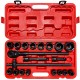 Zestaw nasadek z grzechotką MECHANIC WRENCH SET 2, o wzmocnionej konstrukcji, 21 szt.