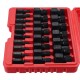 Zestaw wyciągaczy uszkodzonych śrub i nakrętek MECHANIC NUT REMOVER 2, 25 szt.