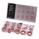 Zestaw miedzianych pierścieni uszczelniających MECHANIC RING SET 2, M5–M20, 300 szt.