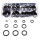 Zestaw pierścieni uszczelniających z NBR i stali MECHANIC RING SET 3, M6–M24, 180 szt.