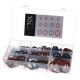 Zestaw uszczelek hydraulicznych z gumowym kołnierzem MECHANIC RING SET 4, 245 szt.