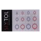 Zestaw uszczelek hydraulicznych z gumowym kołnierzem MECHANIC RING SET 4, 245 szt.
