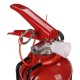 Gaśnica proszkowa FIRE STOP 1 kg, ABC, całometalowa, wraz z metalowym uchwytem
