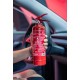 Gaśnica proszkowa FIRE STOP 1 kg, ABC, całometalowa, wraz z metalowym uchwytem