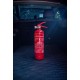 Gaśnica proszkowa FIRE STOP 1 kg, ABC, całometalowa, wraz z metalowym uchwytem
