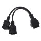 OBD-II redukcja 9-pin J1939 a 6-pin J1708 MECHANIC CABLE 8