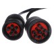 OBD-II redukcja 9-pin J1939 a 6-pin J1708 MECHANIC CABLE 8