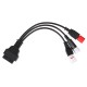 Redukce OBD-II 3-pin/4-pin/6-pin pro motocykly Yamaha a Honda MECHANIC CABLE 23