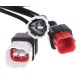 Redukce OBD-II 3-pin/4-pin/6-pin pro motocykly Yamaha a Honda MECHANIC CABLE 23