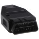 Zástrčka OBD-II s 16 piny pro montáž vlastního kabelu MECHANIC CABLE 29, černá