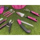 Zestaw narzędzi ogrodowych GARDEN PINK 10