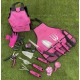 Zestaw narzędzi ogrodowych GARDEN PINK 12