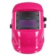 Samozaciemniająca przyłbica spawalnicza WELDING MASK 4, różowa
