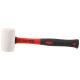 Młotek gumowy TPR HAMMER 220, biały, 220 g, 285 mm
