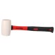 Młotek gumowy TPR HAMMER 340, biały, 340 g, 310 mm