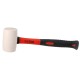 Młotek gumowy TPR HAMMER 450, biały, 450 g, 330 mm