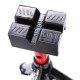Gumowa podkładka do składanej podpory samochodowej MECHANIC CAR STAND, 83×62×40 mm