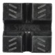 Gumowa podkładka do podnośnika samochodowego SX JACK SUV 2,5T, 62×62×44 mm