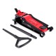 Mobilny hydrauliczny podnośnik heavy-duty 4T niskoprofilowy z pedałem SX JACK PEDAL 4T BLACK