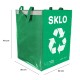Torby na segregację odpadów SORT EASY 3 BASIC, 30x30x40 cm, 3 x 36 l, 3 szt.