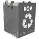 Torby na segregowane odpady SORT EASY 4 METAL, 30x30x40cm, 4x36l, 4 szt.