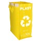 Torby na segregowane odpady SORT EASY 3 SLIM, 18x30x40 cm, 3 x 22 l, 3 szt