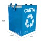 Torba do segregacji SORT EASY CARTA IT, 30x30x40 cm, 36 l