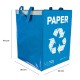 Torba do segregacji SORT EASY PAPER EN, 30x30x40cm, 36l