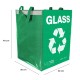Torba do segregacji SORT EASY GLASS EN, 30x30x40cm, 36l