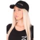 Czapka z daszkiem z lampką LED B-CAP 25 lm, ładowalna, USB, uniwersalny rozmiar, czarna