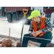 Czapka z daszkiem z lampką LED B-CAP 25lm, ładowalna, USB, uniwersalny rozmiar, fluorescencyjna ziel