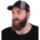 Odblaskowa czapka z daszkiem z lampką LED B-CAP SAFETY 25lm, ładowalna, USB, uniwersalny rozmiar, cz
