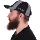 Odblaskowa czapka z daszkiem z lampką LED B-CAP SAFETY 25lm, ładowalna, USB, uniwersalny rozmiar, cz