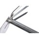 Motyczka ogrodowa z kultywatorem, długość 290 mm, ergonomiczny uchwyt
