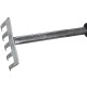 Ręczne grabki, długość 290 mm, ergonomiczny uchwyt