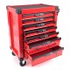 Wózek warsztatowy na narzędzia MECHANIC TROLLEY KEVIN RED, 7 szuflad