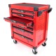 Wózek warsztatowy na narzędzia MECHANIC TROLLEY KEVIN RED, 7 szuflad