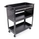 Wózek warsztatowy na narzędzia MECHANIC TROLLEY ROGER DRAWER, 3 półki + 1 szuflada