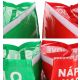Torby na segregowane odpady SORT EASY 3 SLIM, 18x30x40 cm, 3 x 22 l, 3 szt