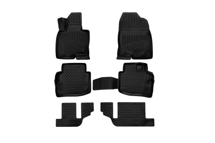 3D Gumowe dywaniki MAZDA CX-9, od 2017, SUV, 6 szt.